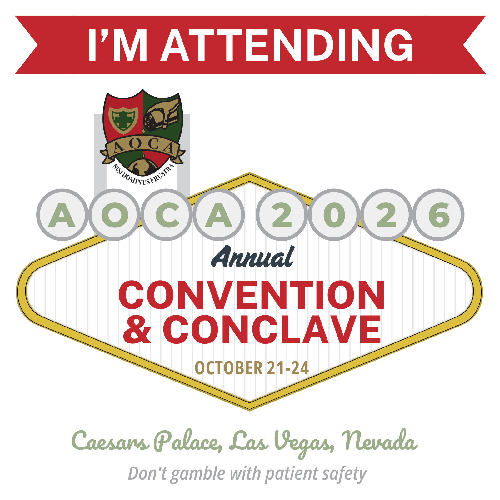 AOCA 2026 Annual Convention Attendee Graphic AOCA 2026 Annual Convention Attendee Graphic