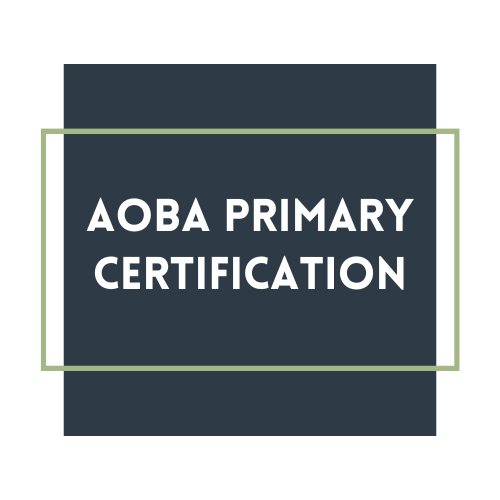 AOBA Primary Certification