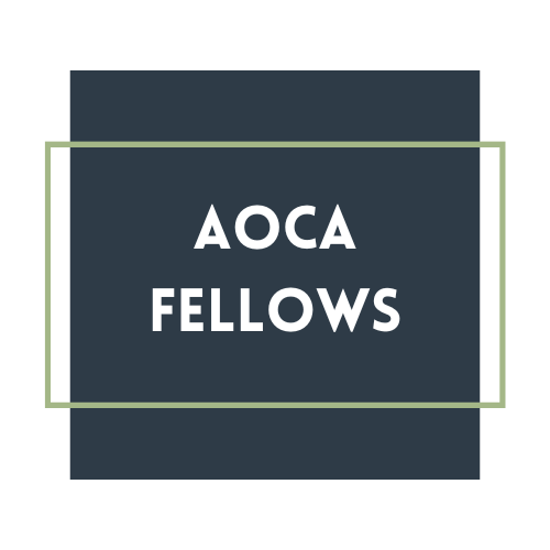 AOCA Fellows button
