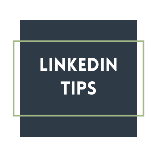 LinkedIn Tips Button
