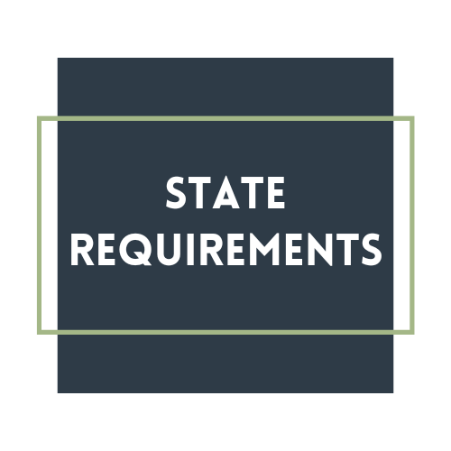 State Requirements button